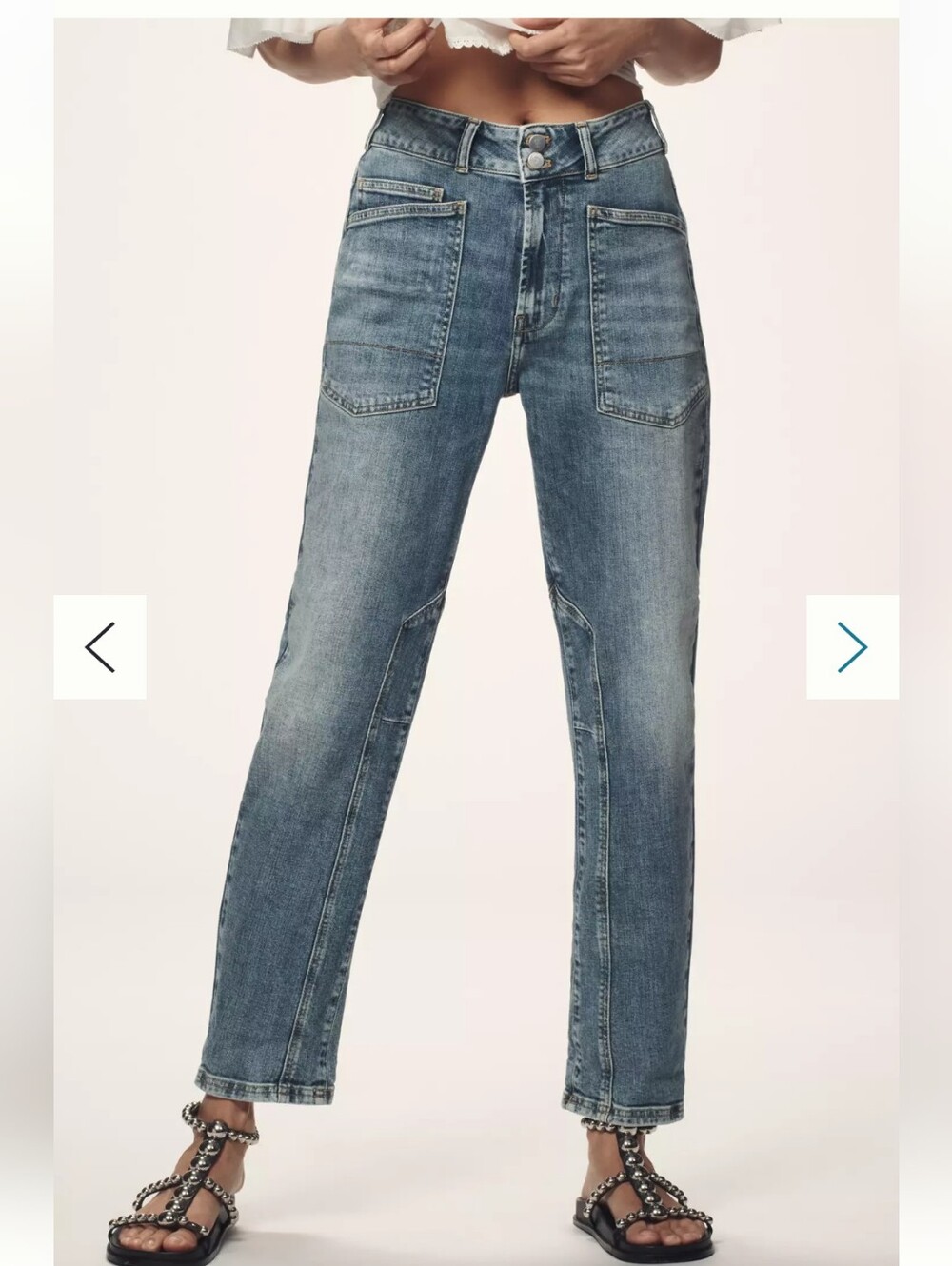 Anthropologie Pilcro The Wanderer Mid Rise Relaxed Jean